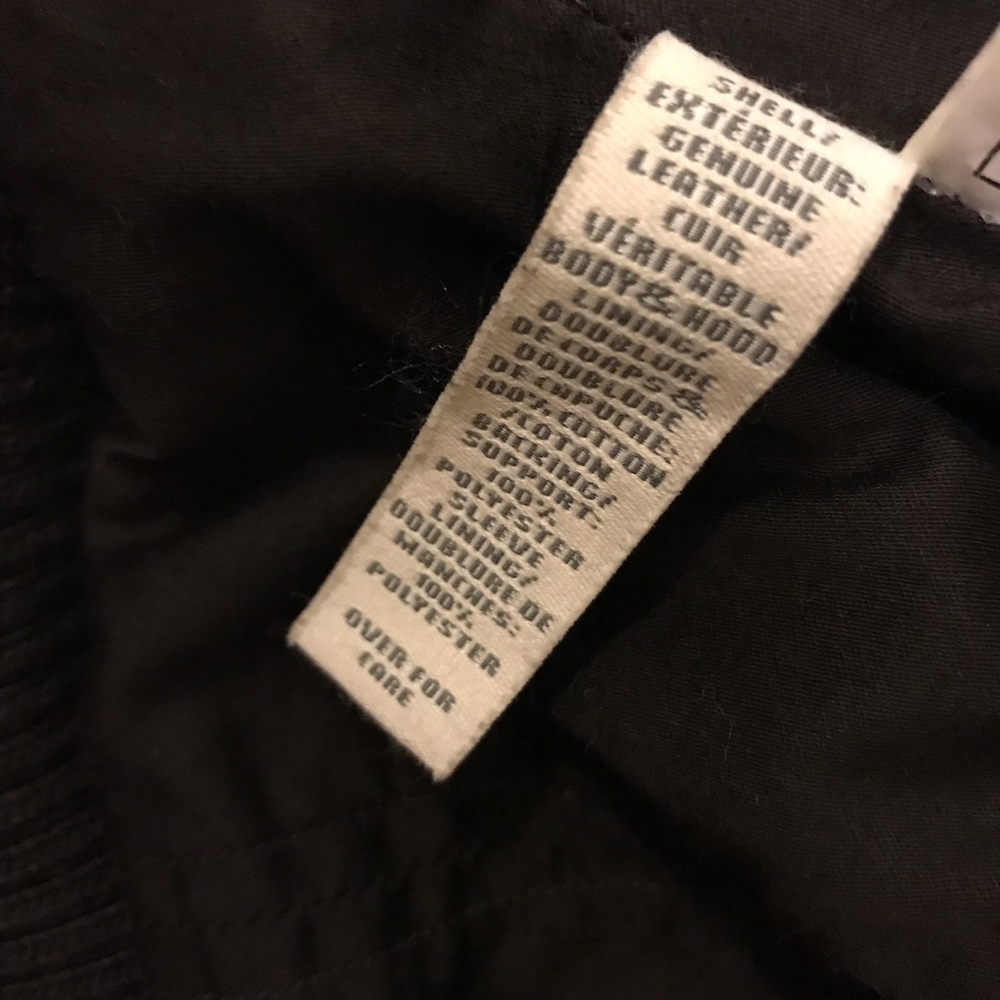 Abercrombie leather jacket for Jayelle